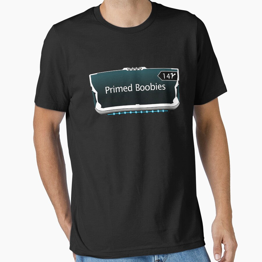 Warframe Primed Boobies by Marthga - Adult & Kids T-Shirts, Sweatshirts & Hoodies apparel design preview 1