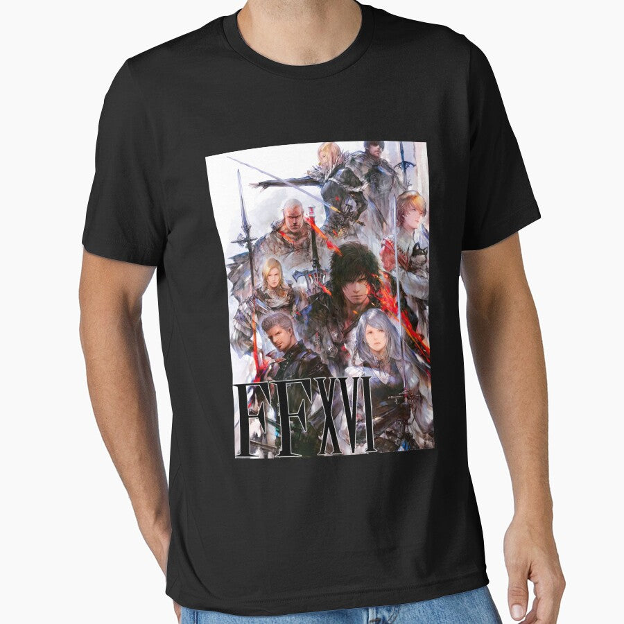 Final Fantasy XVI 16 Dominants Rare by GuyHan - Adult & Kids T-Shirts, Sweatshirts & Hoodies apparel design preview 1