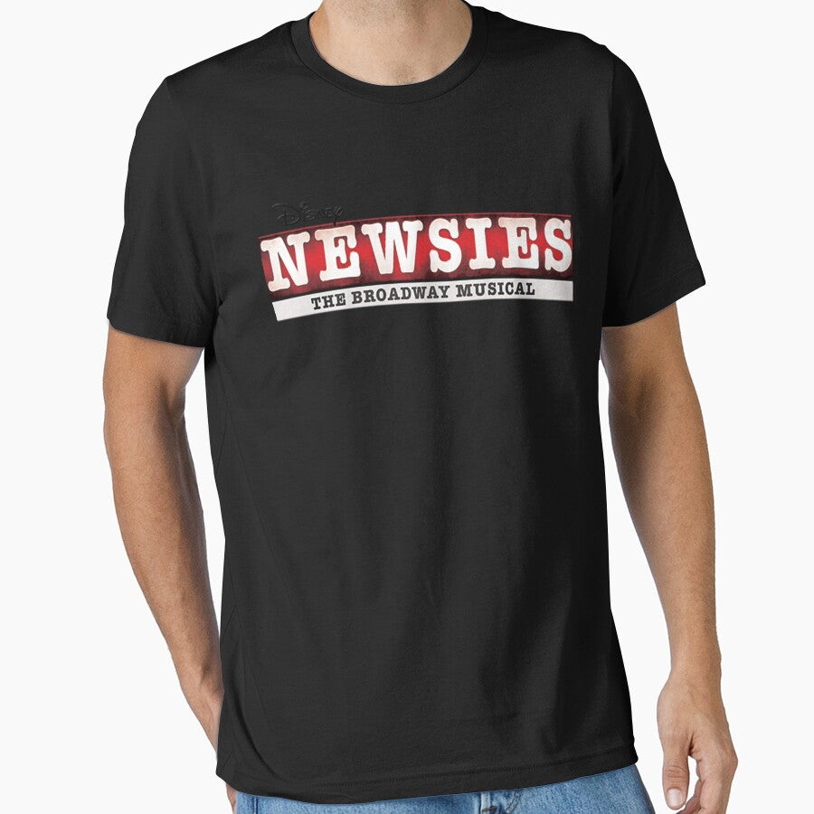 Newsies Broadway Logo Sticker by CaryWatsica - Adult & Kids T-Shirts, Sweatshirts & Hoodies apparel design preview 1