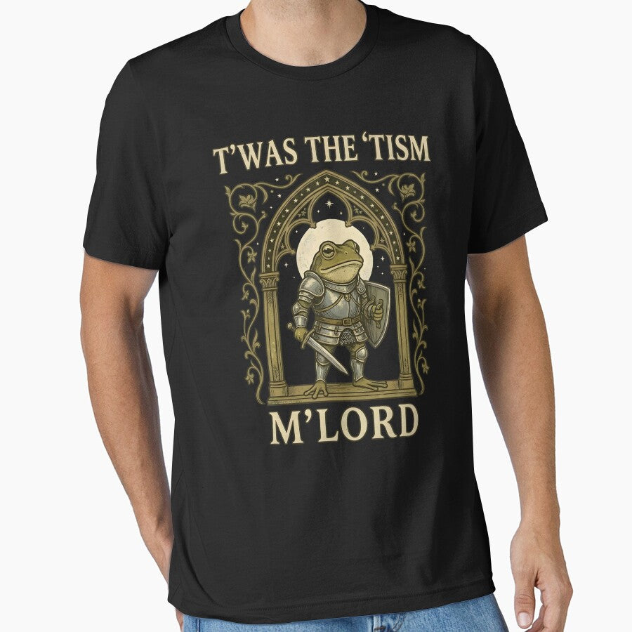 T'was The 'Tism M'Lord by LunaMagicStudio - Adult & Kids T-Shirts, Sweatshirts & Hoodies apparel design preview 1