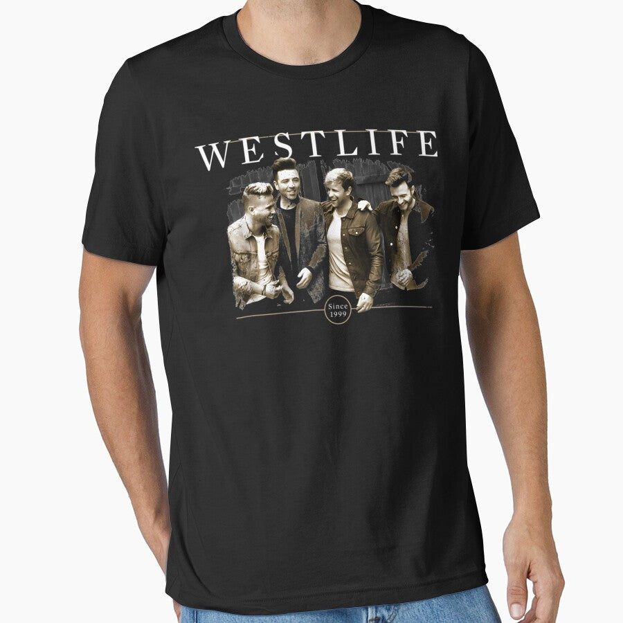 Westlife Boy Band Since 1999 by ApolloStudios - Adult & Kids T-Shirts, Sweatshirts & Hoodies apparel design preview 1