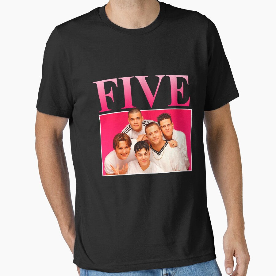 Five Boy Band by KaAnsDesigns99 - Adult & Kids T-Shirts, Sweatshirts & Hoodies apparel design preview 1