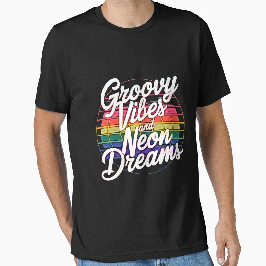 Retro-themed text with vibrant colors by artwaves - Adult & Kids T-Shirts, Sweatshirts & Hoodies apparel design preview 1