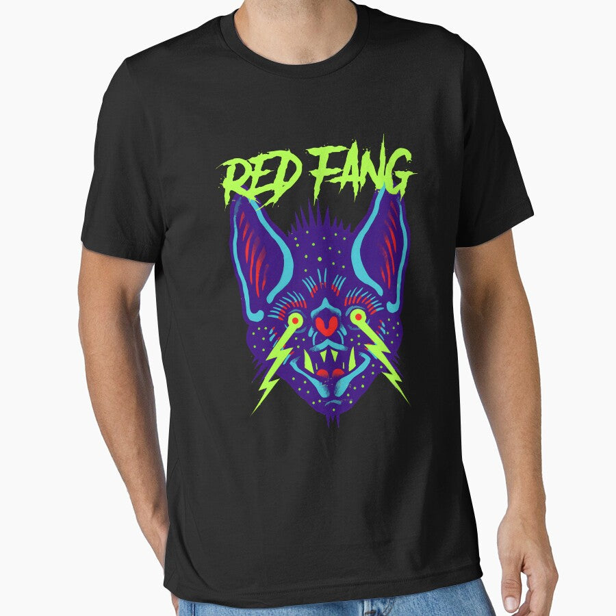 Red Fang by Debra Ross - Adult & Kids T-Shirts, Sweatshirts & Hoodies apparel design preview 1