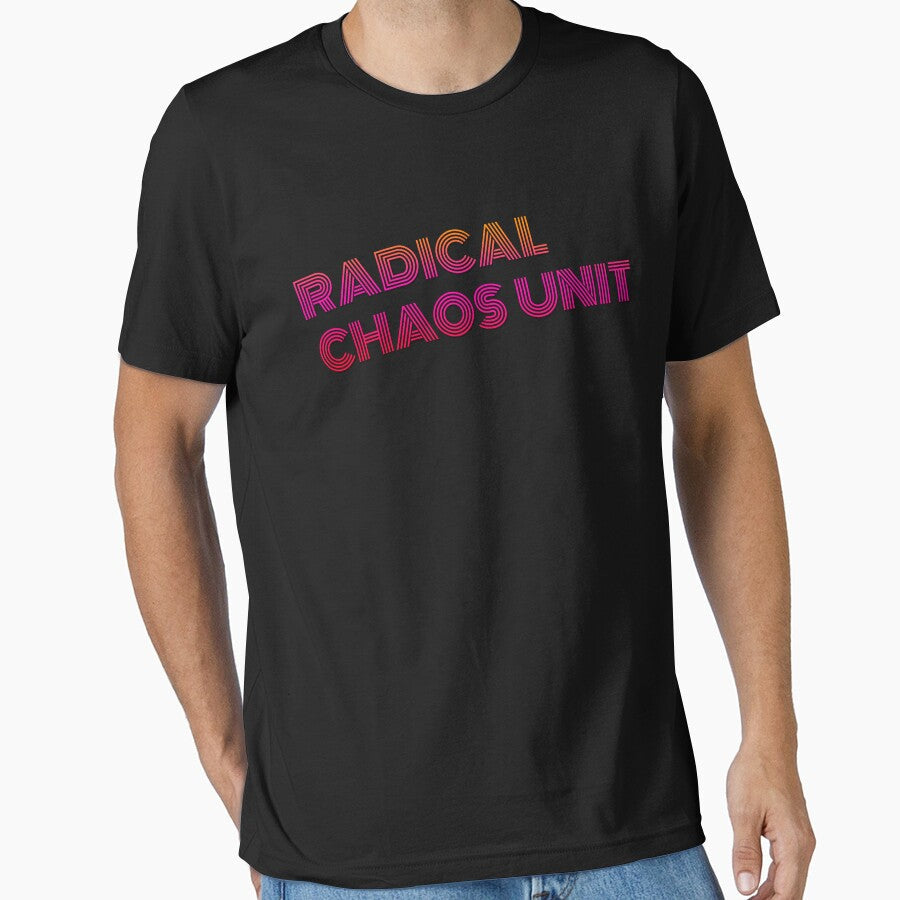 Radical Chaos Unit Retro 80s Sticker by - Adult & Kids T-Shirts, Sweatshirts & Hoodies apparel design preview 1