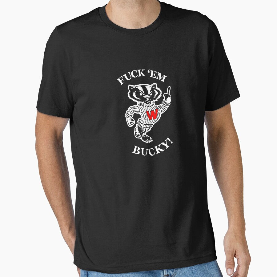 Fuck Em Up Bucky by TimSchoonenberg - Adult & Kids T-Shirts, Sweatshirts & Hoodies apparel design preview 1