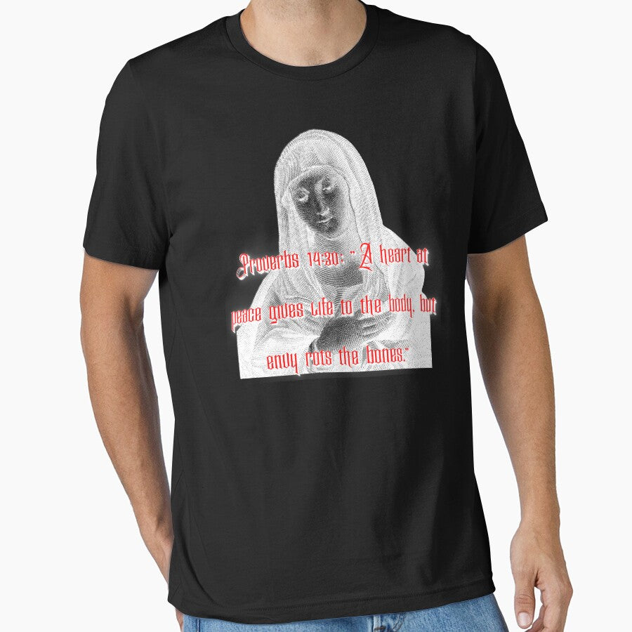 Proverbs 14:30 street style design by VantaTheArtist - Adult & Kids T-Shirts, Sweatshirts & Hoodies apparel design preview 1