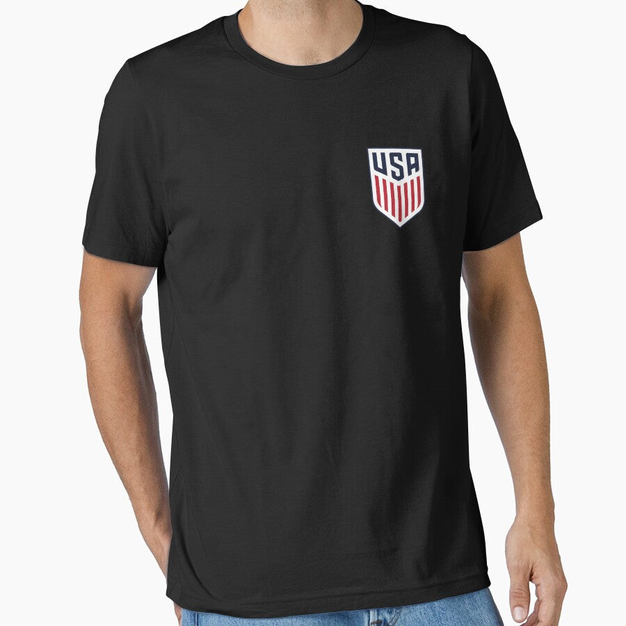 Why Not US USA Soccer logo by NgocLanDesign - Adult & Kids T-Shirts, Sweatshirts & Hoodies apparel design preview 1