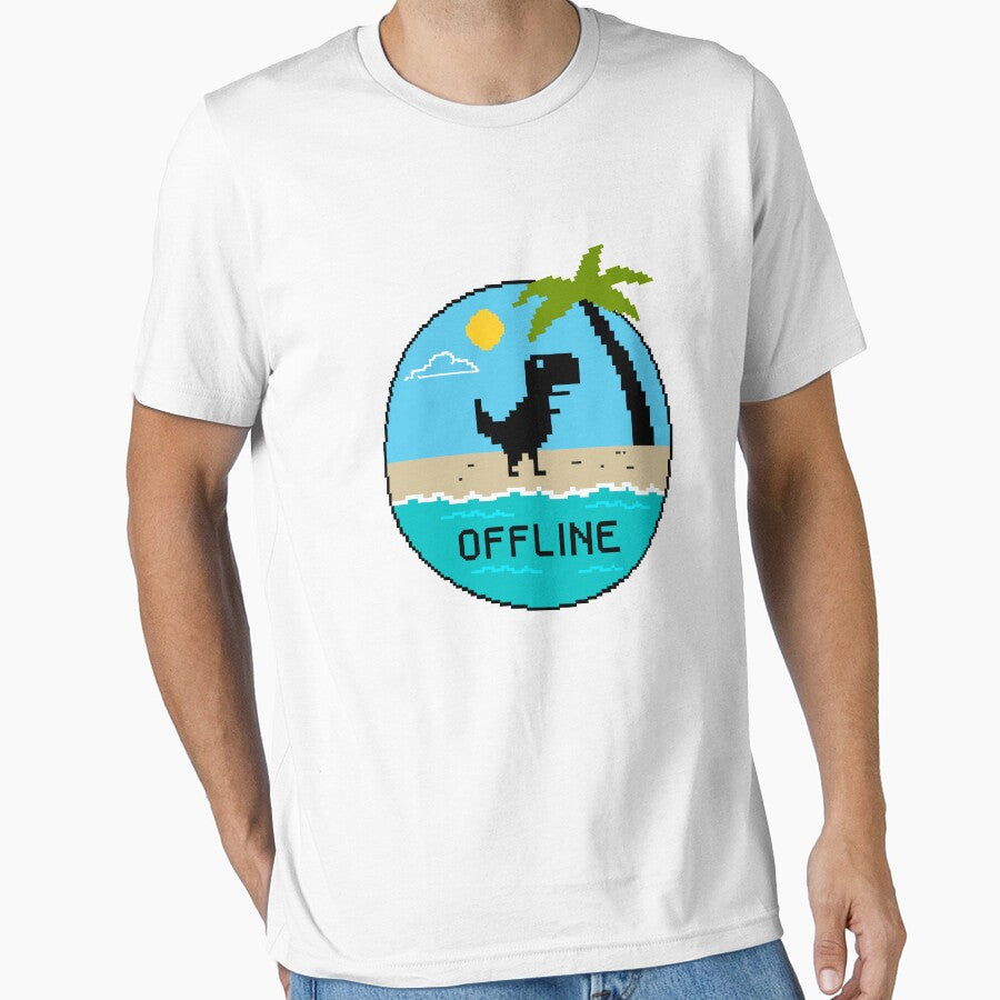 Off Line by coffeeman - Adult & Kids T-Shirts, Sweatshirts & Hoodies apparel design preview 1