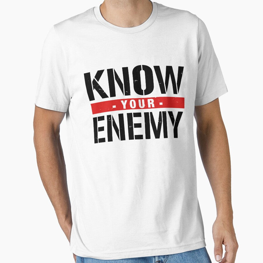 Know Your Enemy by ShaggyWrinkle - Adult & Kids T-Shirts, Sweatshirts & Hoodies apparel design preview 1