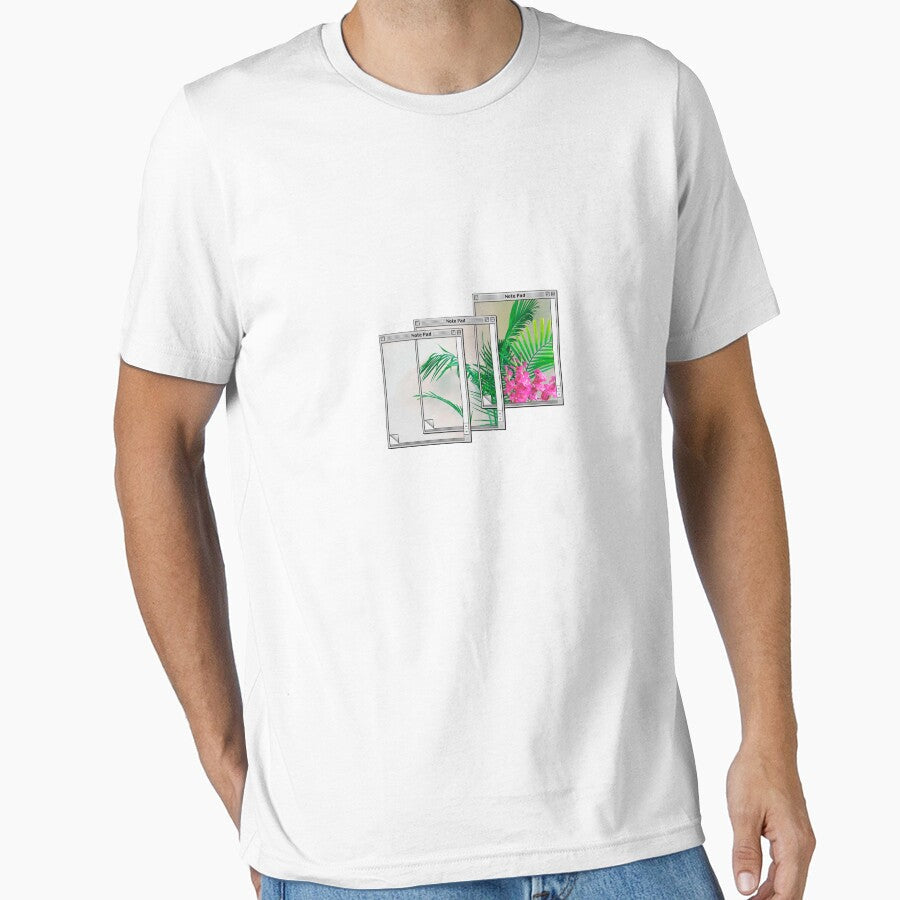 Notepad Vaporwave by LowStreetwear - Adult & Kids T-Shirts, Sweatshirts & Hoodies apparel design preview 1