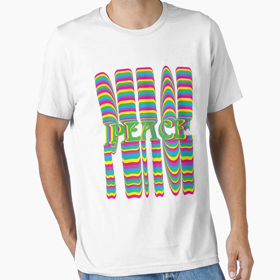 Psychedelic Peace by ValeriesGallery - Adult & Kids T-Shirts, Sweatshirts & Hoodies apparel design preview 1