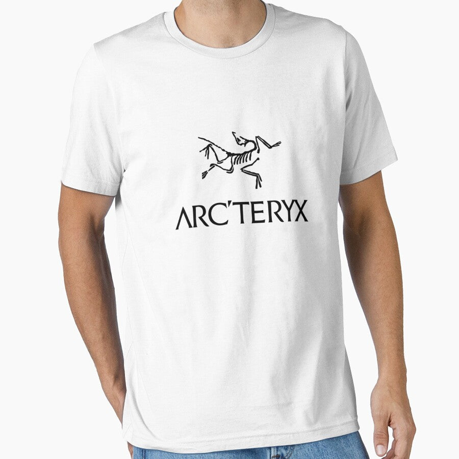 Arc'teryx Minimalist Skeleton Logo Black by mikrefaa - Adult & Kids T-Shirts, Sweatshirts & Hoodies apparel design preview 1
