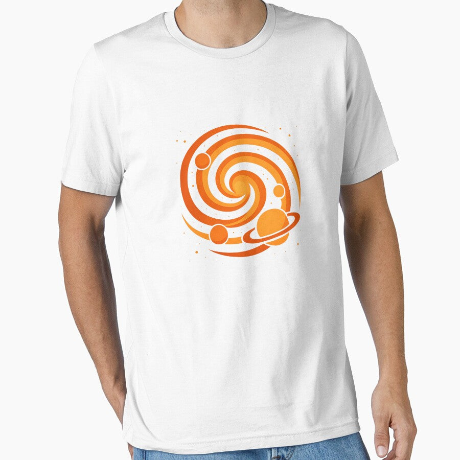Retro Warm Abstract Cosmic Design Vintage Aesthetic - Adult & Kids T-Shirts, Sweatshirts & Hoodies apparel design preview 1
