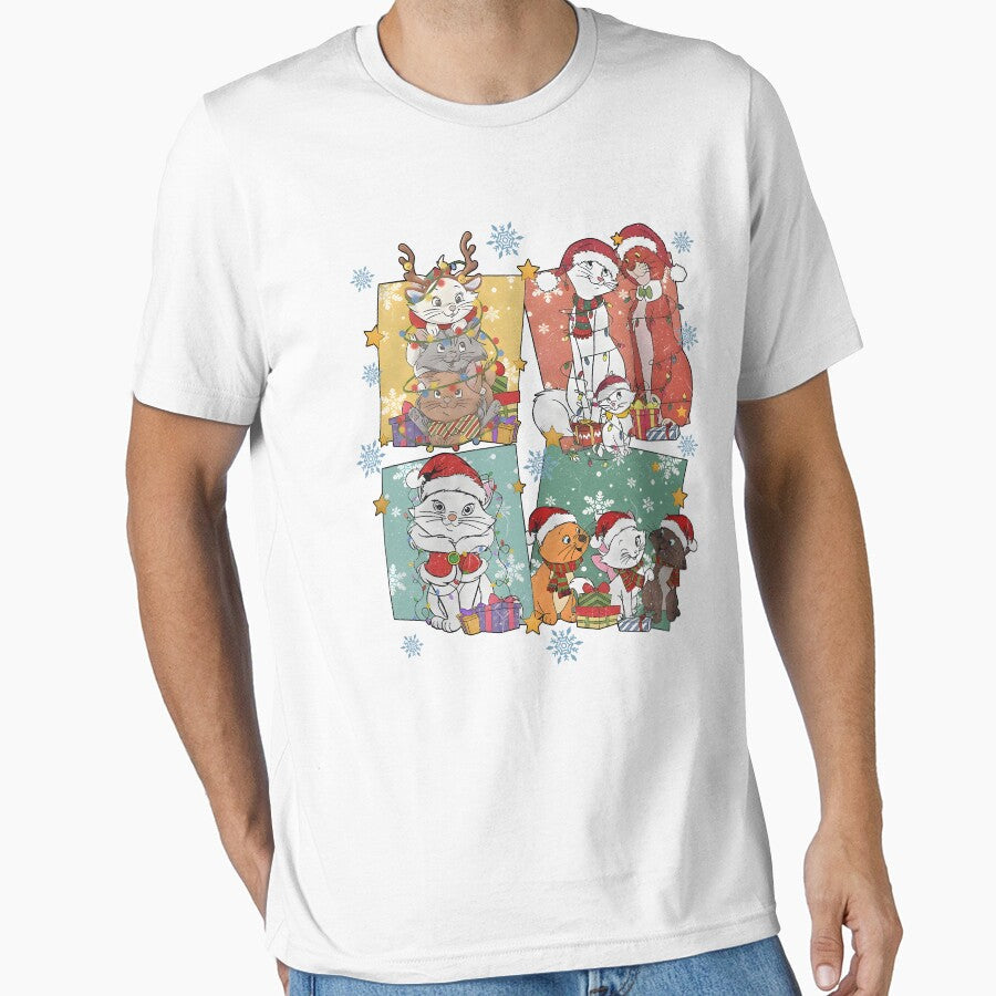 Vintage Princess Christmas by VirgilPeck - Adult & Kids T-Shirts, Sweatshirts & Hoodies apparel design preview 1