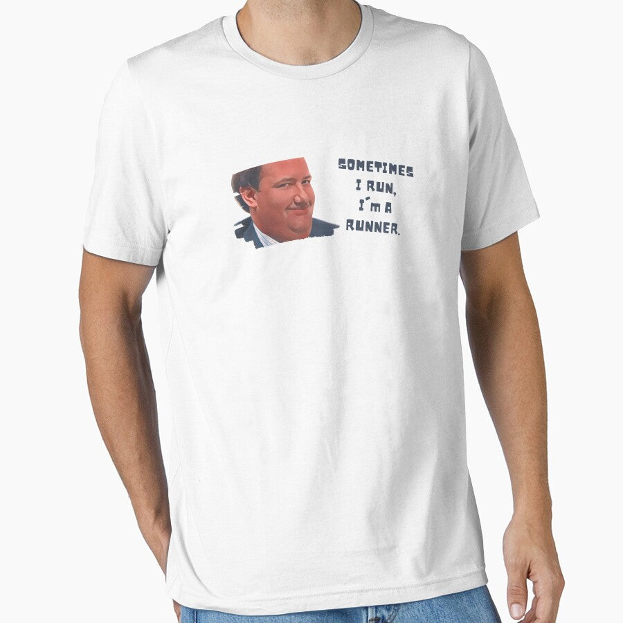 Sometimes I Run I'm A Runner by rovtobuno - Adult & Kids T-Shirts, Sweatshirts & Hoodies apparel design preview 1