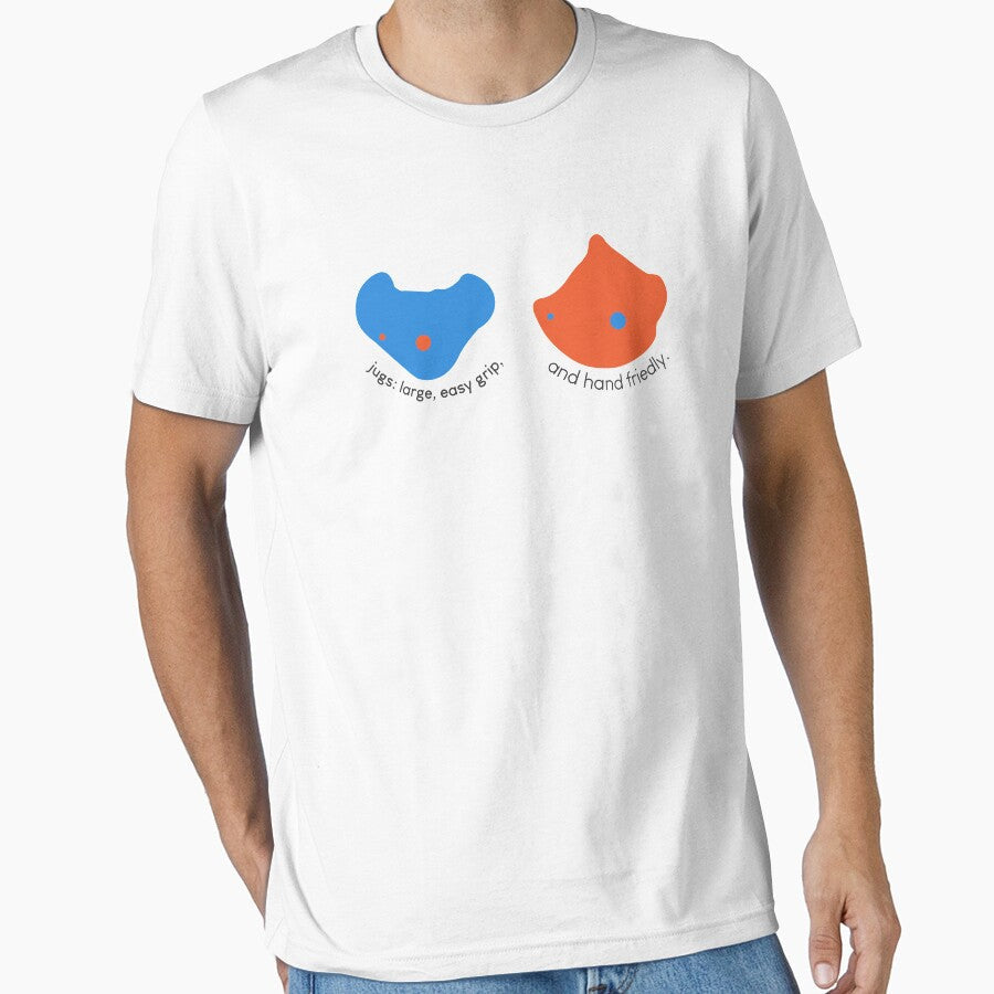 Rock Climbing Jugs by ratcity - Adult & Kids T-Shirts, Sweatshirts & Hoodies apparel design preview 1