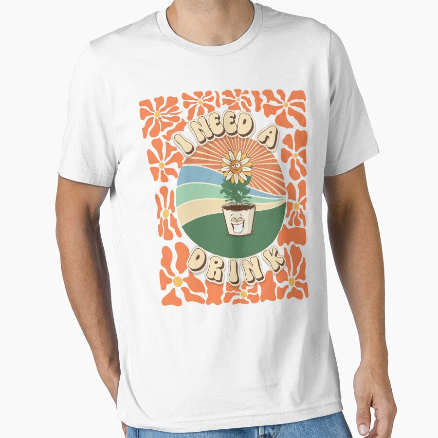 Mothers day plant lover groovy sarcastic cactus funny - Adult & Kids T-Shirts, Sweatshirts & Hoodies apparel design preview 1
