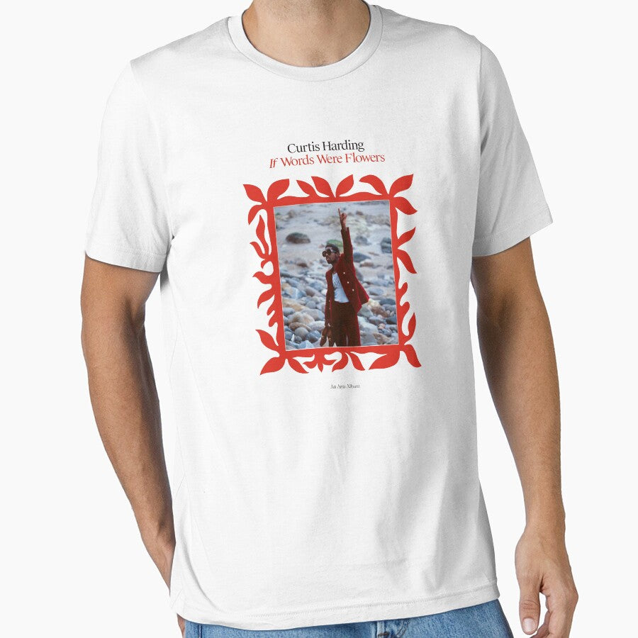 Pose Curtis Hardings If Words Were Flowers by - Adult & Kids T-Shirts, Sweatshirts & Hoodies apparel design preview 1