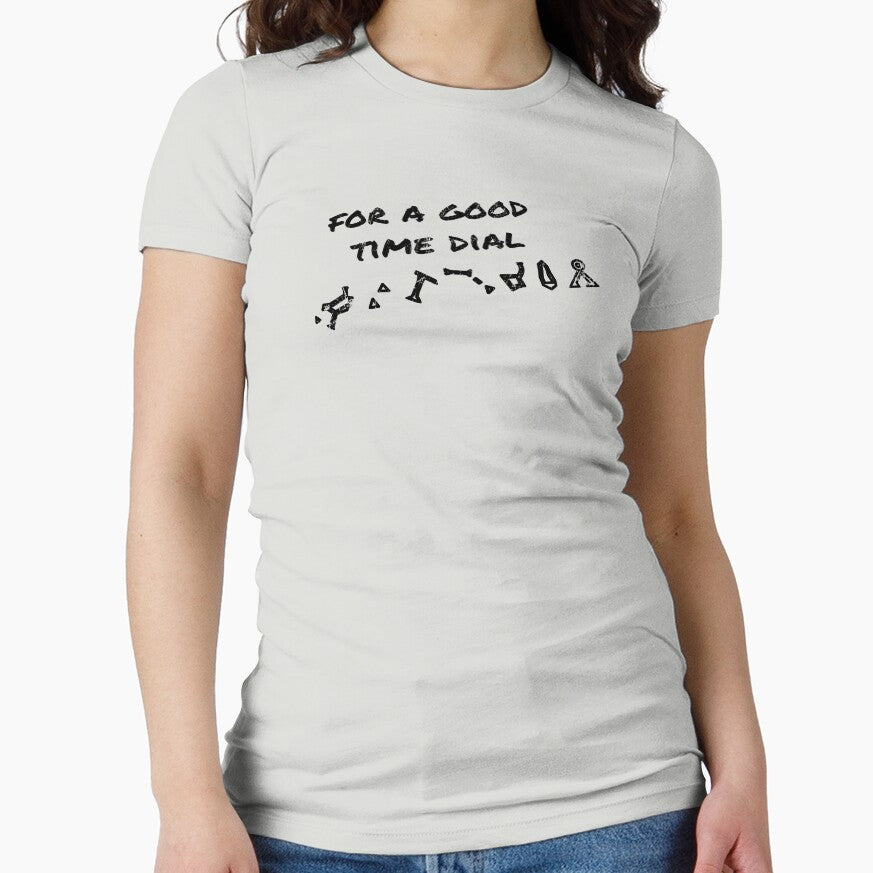 For A Good Time Dial by Michelle Ferguson - Adult & Kids T-Shirts, Sweatshirts & Hoodies apparel design preview 1