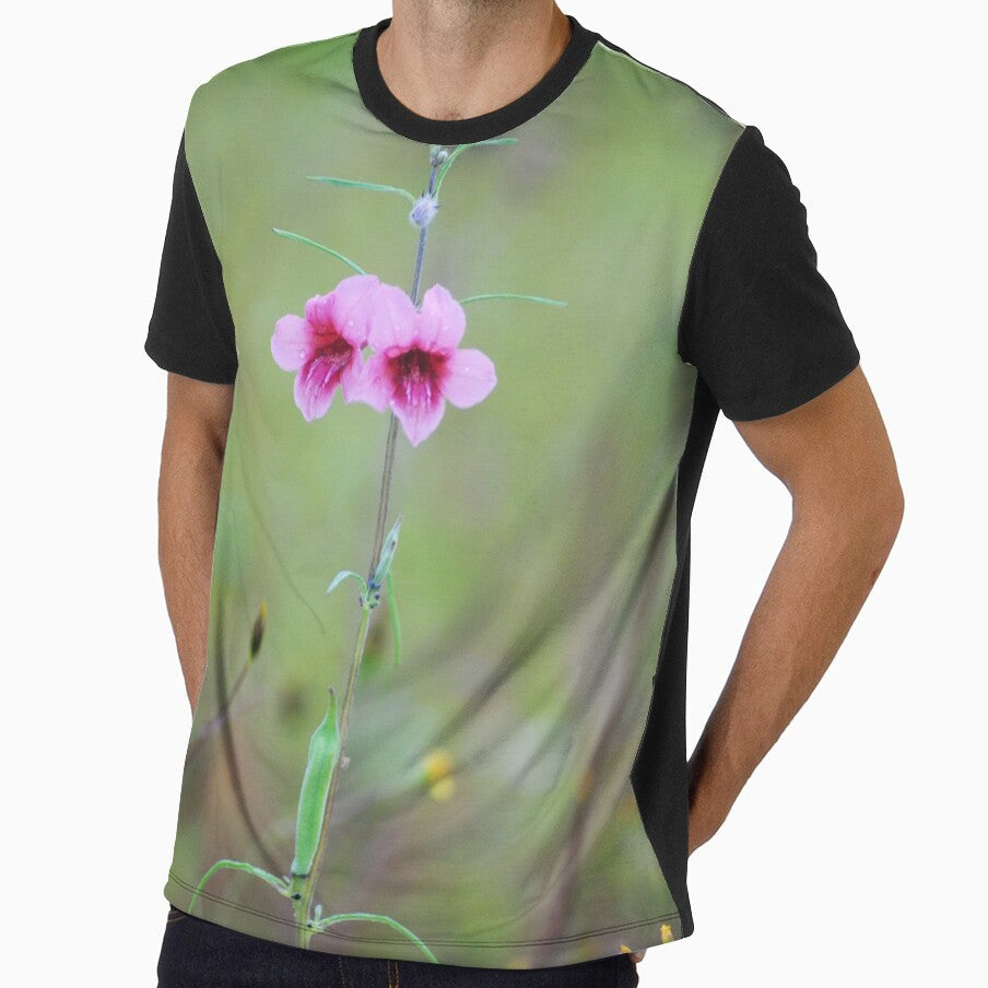 Beautiful Purple flower in nature by RedEvie - Adult & Kids T-Shirts, Sweatshirts & Hoodies apparel design preview 1