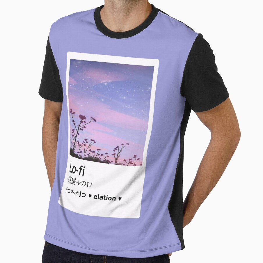 Aesthetic lofi wallpapers pantone pastel vaporwave by - Adult & Kids T-Shirts, Sweatshirts & Hoodies apparel design preview 1