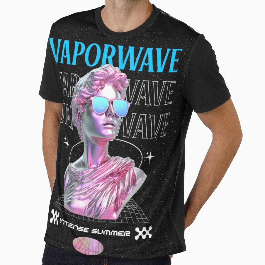 Vaporwave, Intensive Summer by Eteriano - Adult & Kids T-Shirts, Sweatshirts & Hoodies apparel design preview 1