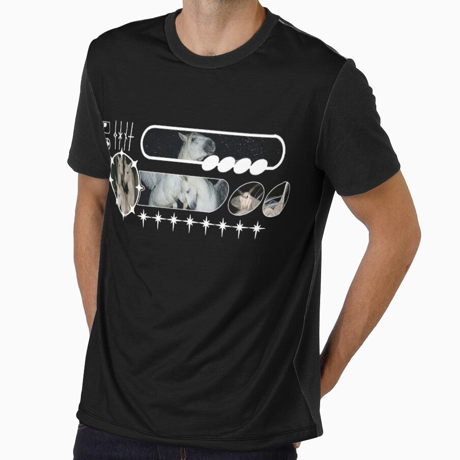 Horses Dark Fantasy Theme V1 by STAYOKBRAND - Adult & Kids T-Shirts, Sweatshirts & Hoodies apparel design preview 1