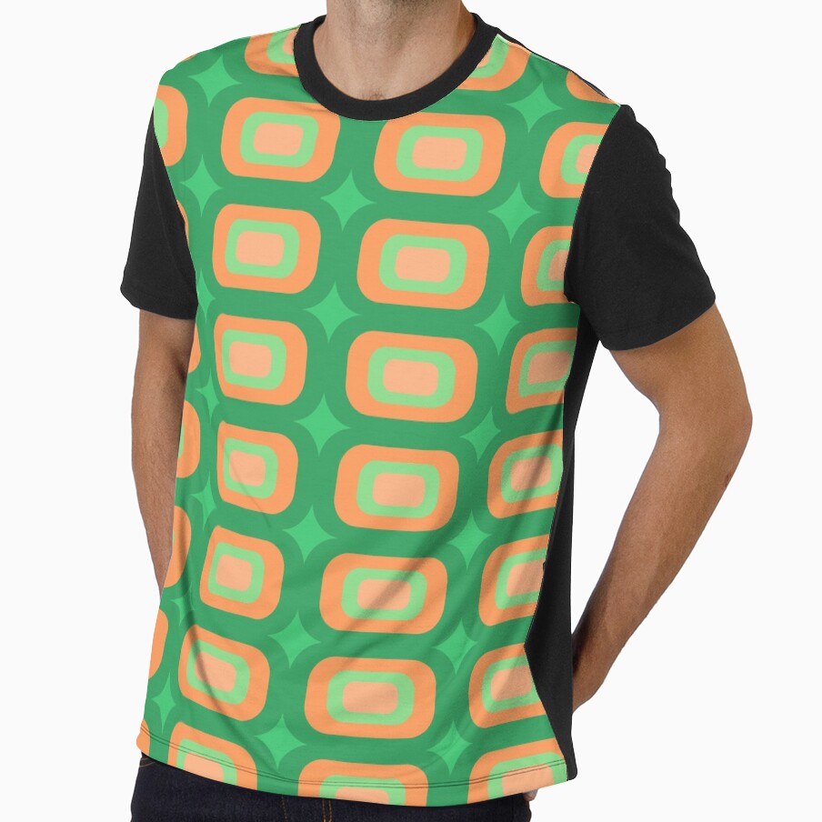 Retro geometric pattern looking awesome by - Adult & Kids T-Shirts, Sweatshirts & Hoodies apparel design preview 1