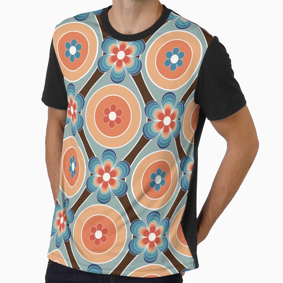 Groovy pattern by PerlaDesignArt - Adult & Kids T-Shirts, Sweatshirts & Hoodies apparel design preview 1