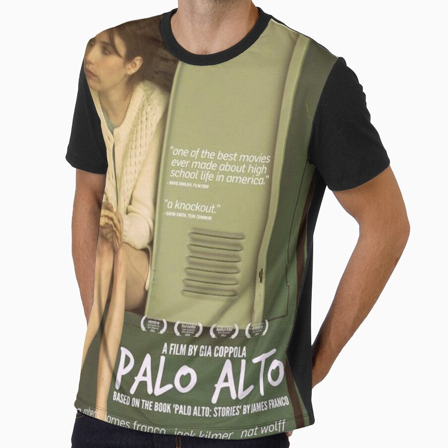 Palo alto Alternative Vintage Poster Design by Ruby - Adult & Kids T-Shirts, Sweatshirts & Hoodies apparel design preview 1