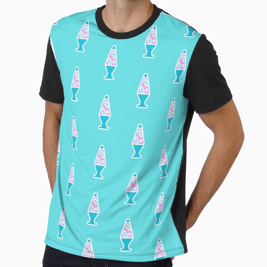 Lava Lamp 90's Colors Design by chucktownjax - Adult & Kids T-Shirts, Sweatshirts & Hoodies apparel design preview 1