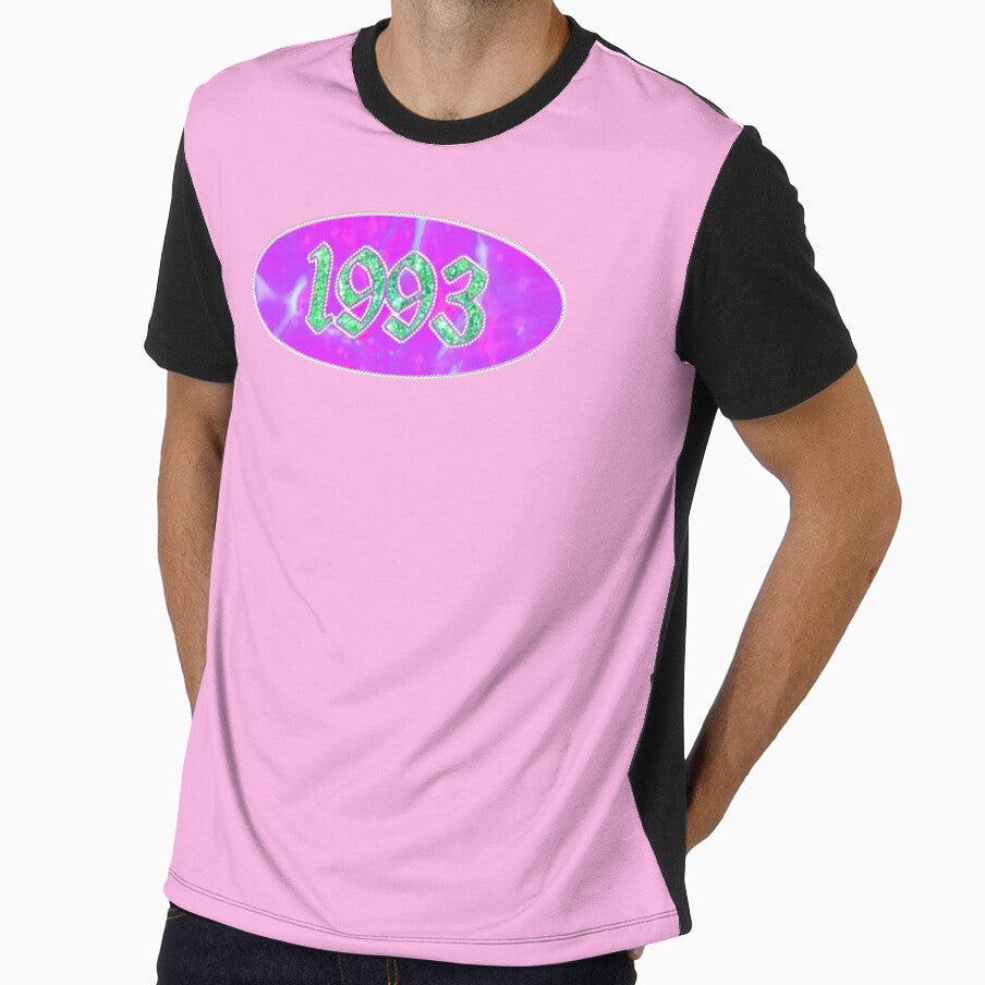 1993 Birth Year by POPHOLIC - Adult & Kids T-Shirts, Sweatshirts & Hoodies apparel design preview 1