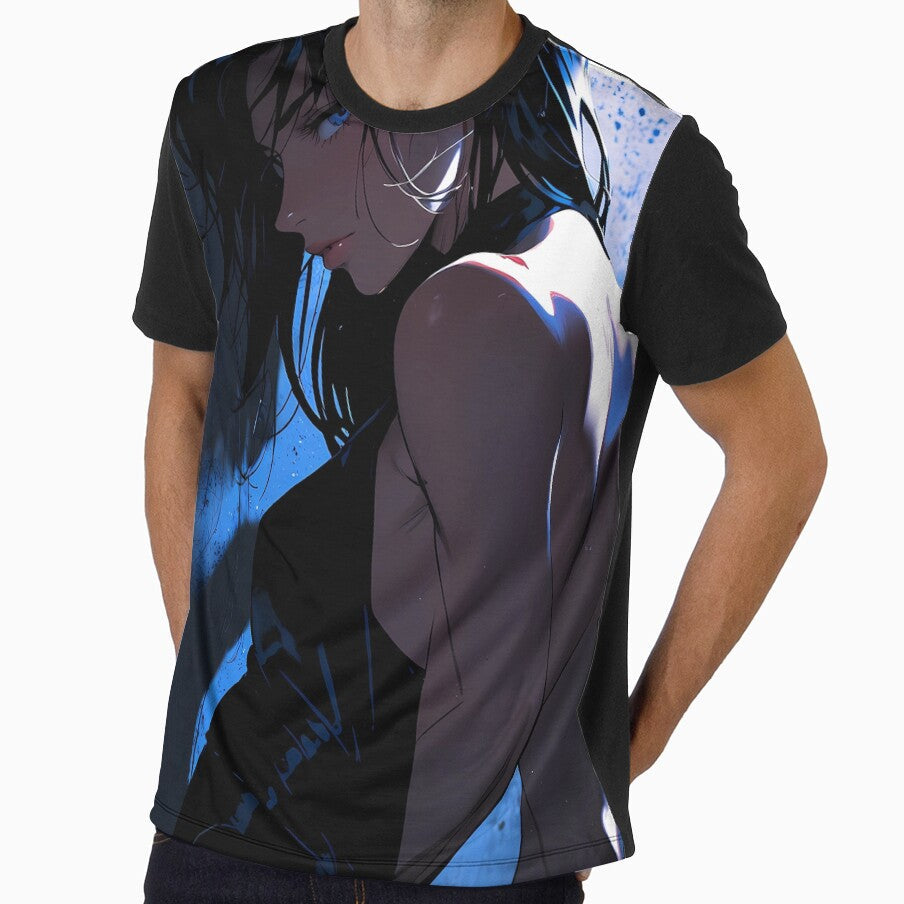 Anime Lady 4 by pennafina - Adult & Kids T-Shirts, Sweatshirts & Hoodies apparel design preview 1