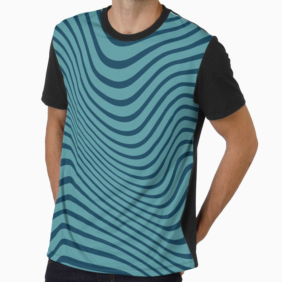 Pattern nostalgia psychedelic 70s by retrippy - Adult & Kids T-Shirts, Sweatshirts & Hoodies apparel design preview 1