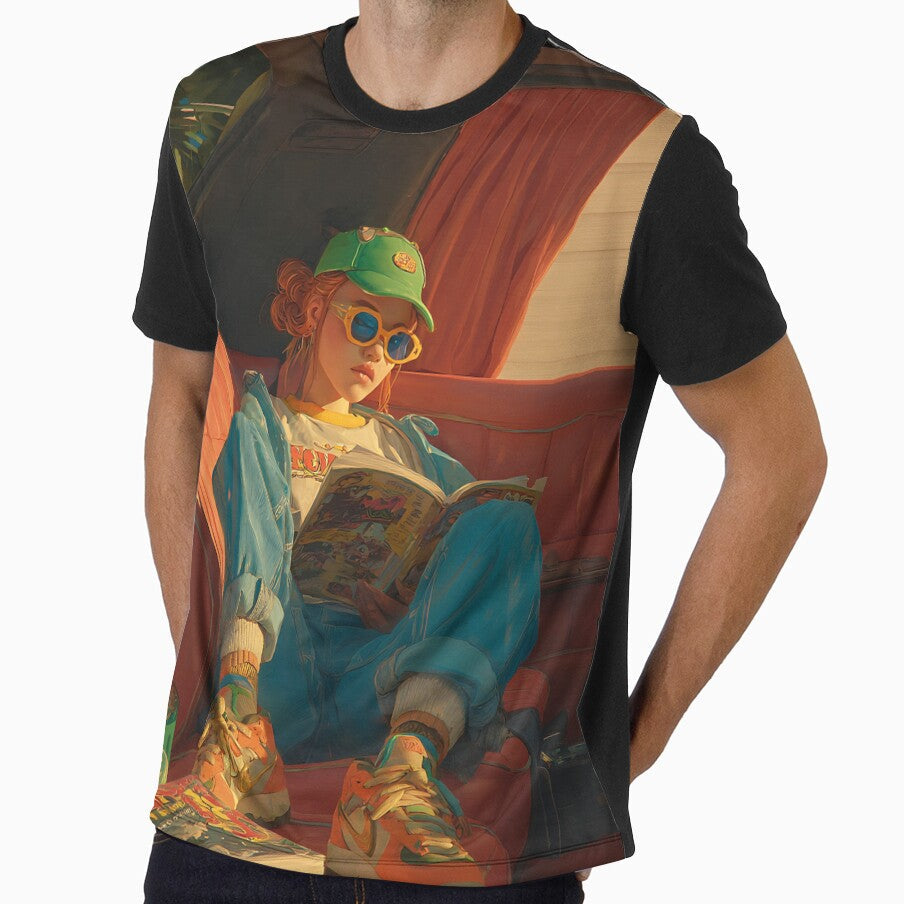 Retro 90s Vibes by bapupa - Adult & Kids T-Shirts, Sweatshirts & Hoodies apparel design preview 1
