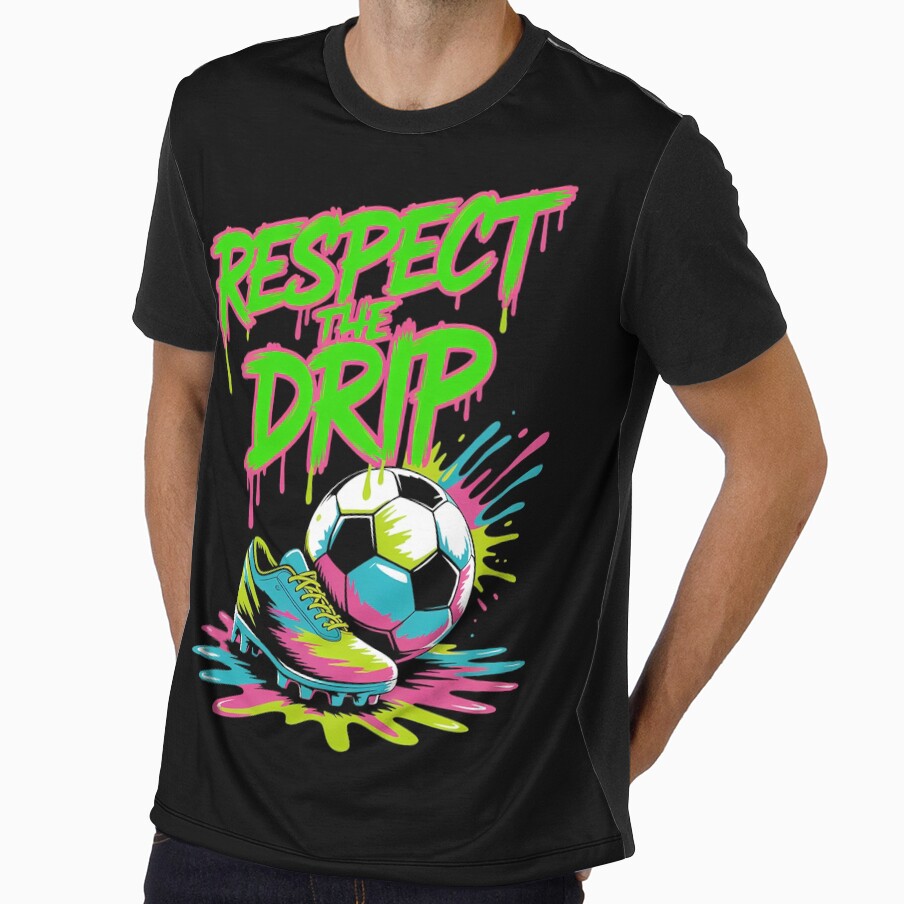 Soccer Aesthetic 90s Sport by KarstenNoanra - Adult & Kids T-Shirts, Sweatshirts & Hoodies apparel design preview 1