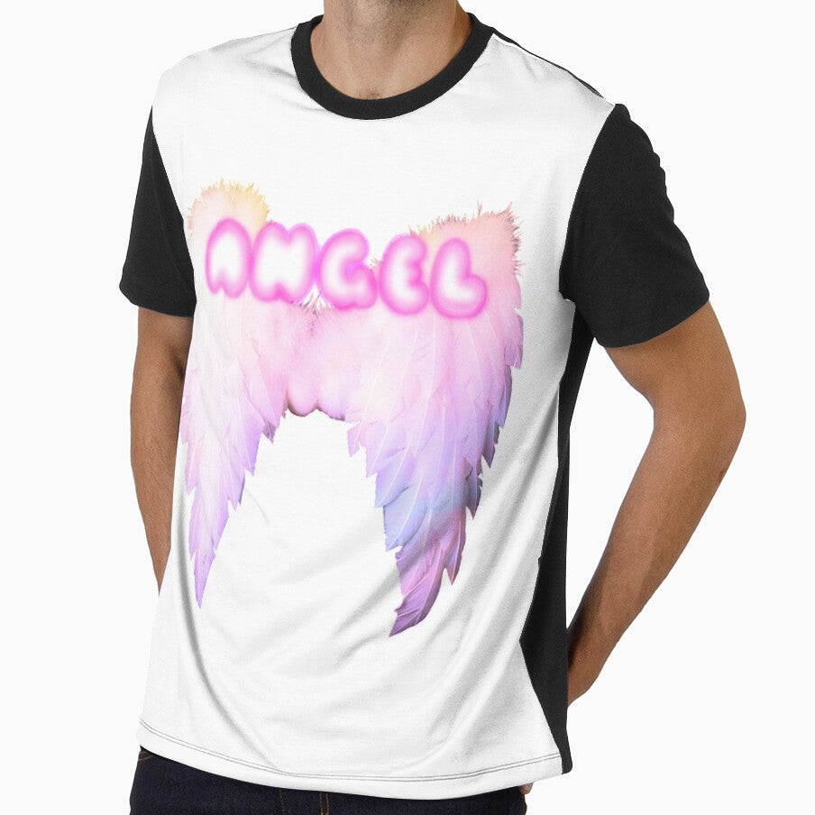 Angel by rainbowcatnip - Adult & Kids T-Shirts, Sweatshirts & Hoodies apparel design preview 1