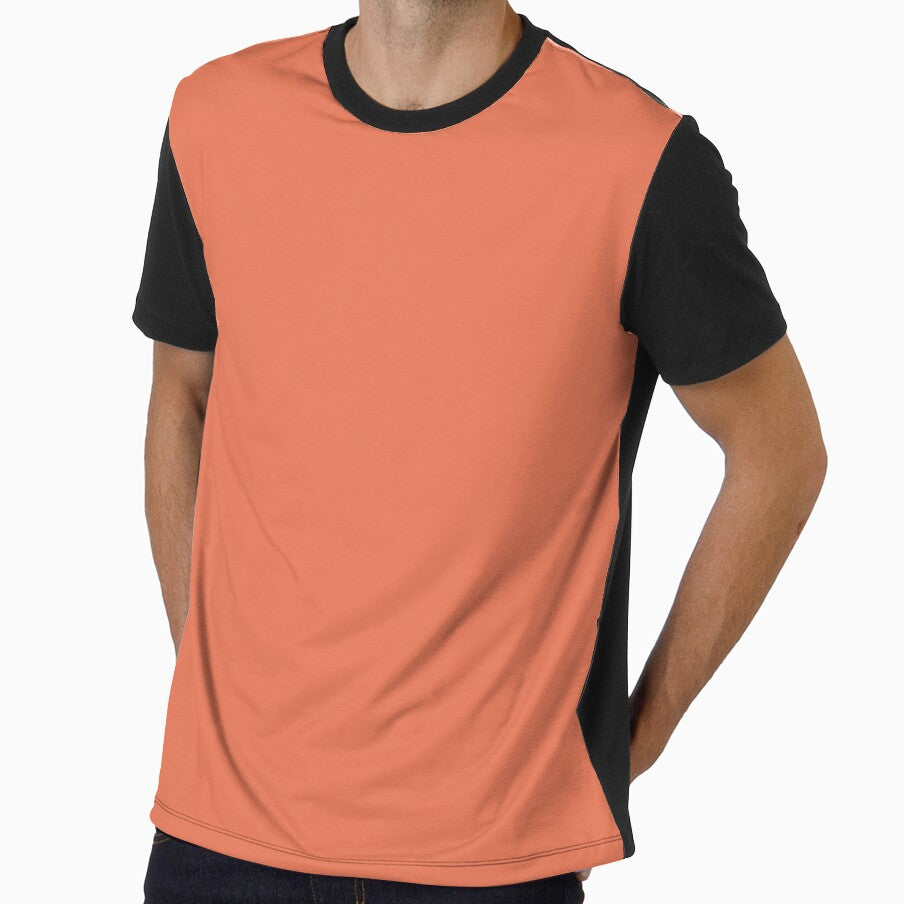 A classic burnt sienna color from the 70s palette. by - Adult & Kids T-Shirts, Sweatshirts & Hoodies apparel design preview 1