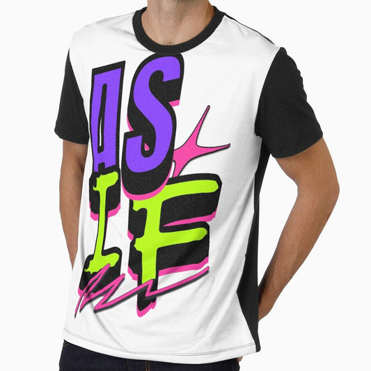 As If Retro 90s Neon Typography Clueless Inspired - Adult & Kids T-Shirts, Sweatshirts & Hoodies apparel design preview 1
