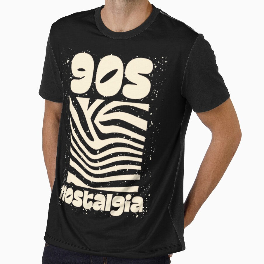 90s nostalgia by Stefrait-7 - Adult & Kids T-Shirts, Sweatshirts & Hoodies apparel design preview 1