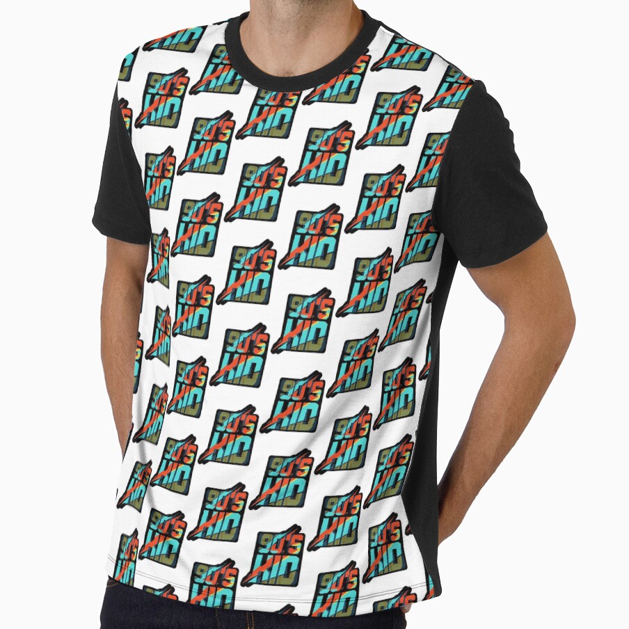 90s kid by ozumdesigns - Adult & Kids T-Shirts, Sweatshirts & Hoodies apparel design preview 1