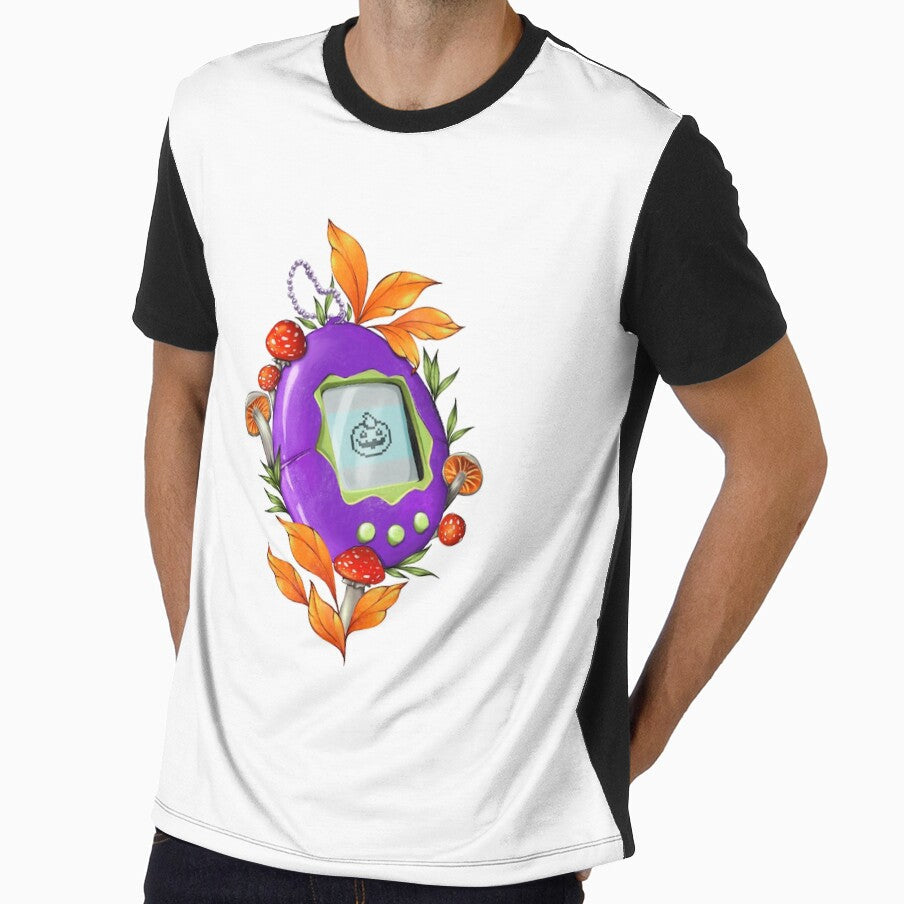 Halloween Tamagotchi by Chloé Arros - Adult & Kids T-Shirts, Sweatshirts & Hoodies apparel design preview 1