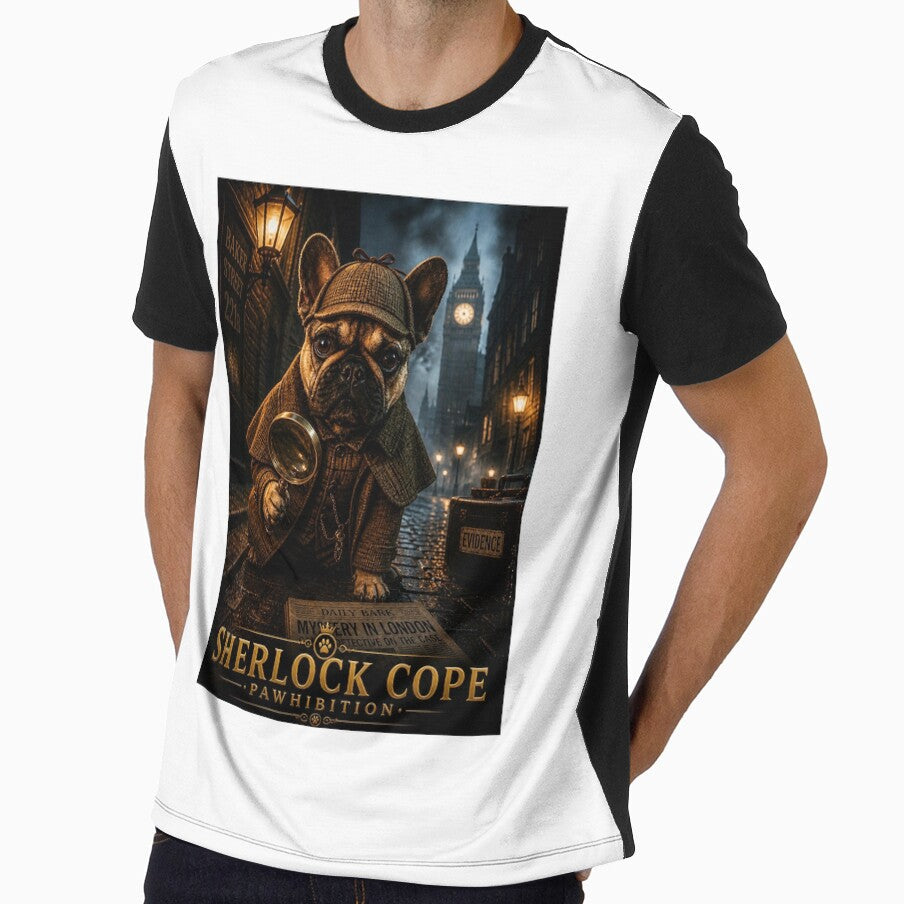 Sherlock Cope by Pawhibitions Era Originals - Adult & Kids T-Shirts, Sweatshirts & Hoodies apparel design preview 1
