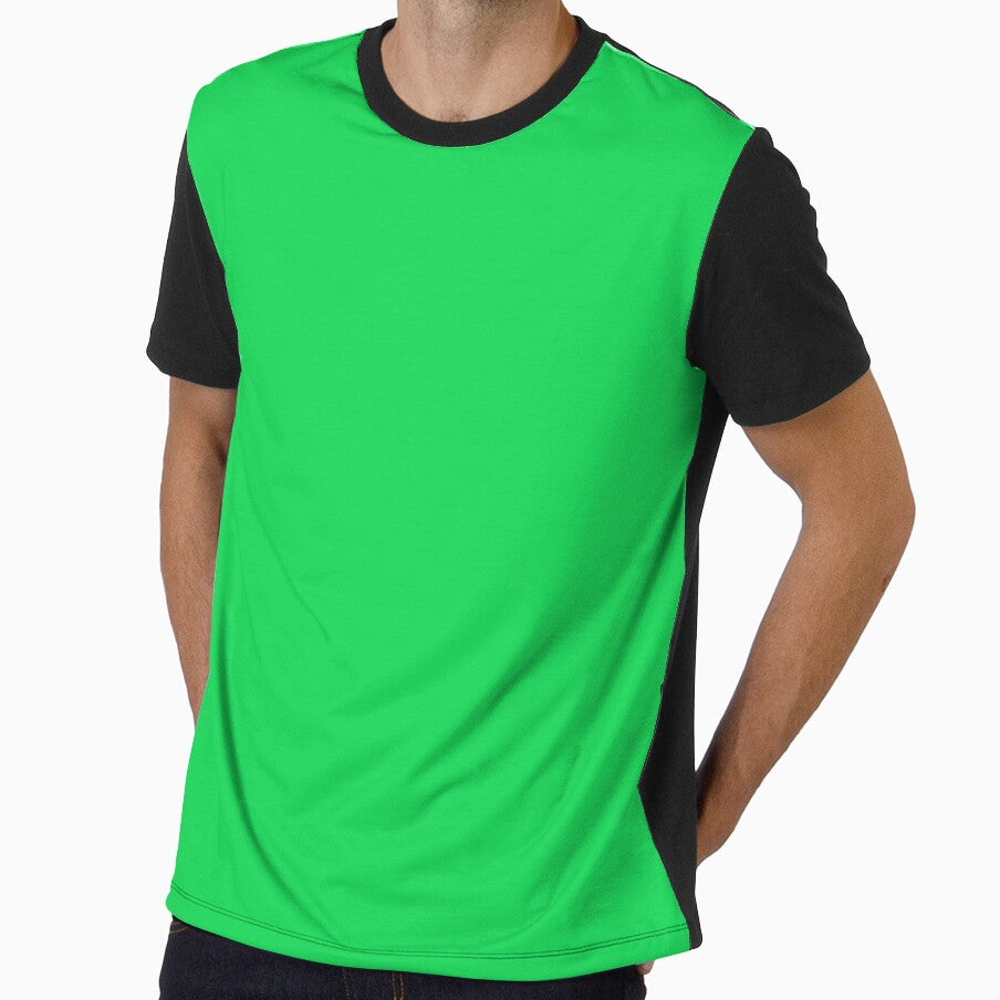An energetic malachite green with a vibrant 70s - Adult & Kids T-Shirts, Sweatshirts & Hoodies apparel design preview 1
