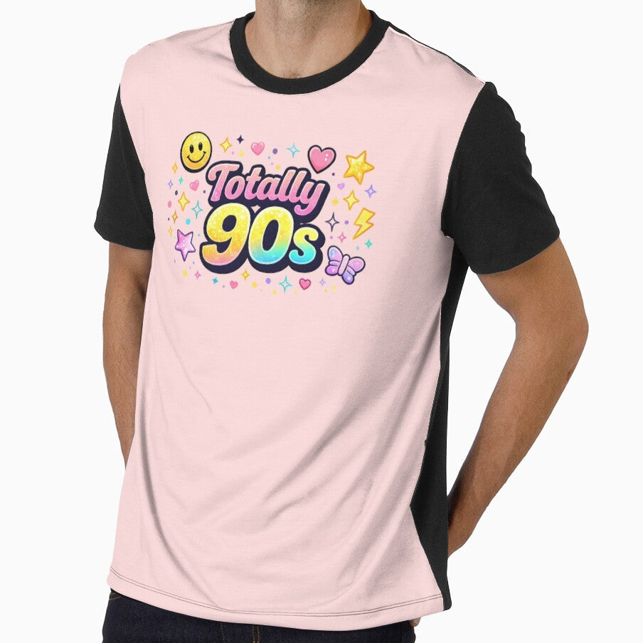 Totally 90s Vintage Retro Nostalgia Classic 1990s - Adult & Kids T-Shirts, Sweatshirts & Hoodies apparel design preview 1