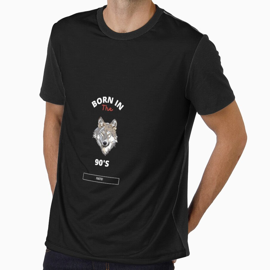 Born In Wolf by westenfield - Adult & Kids T-Shirts, Sweatshirts & Hoodies apparel design preview 1