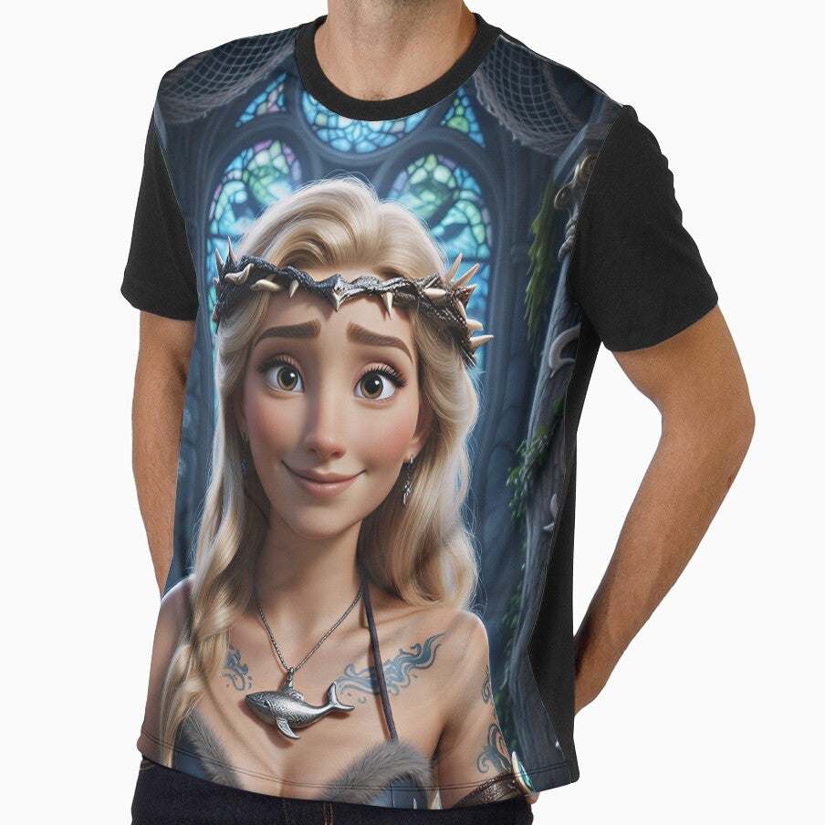 Temple Priestess RPG Fantasy Art by Wildborn74 - Adult & Kids T-Shirts, Sweatshirts & Hoodies apparel design preview 1