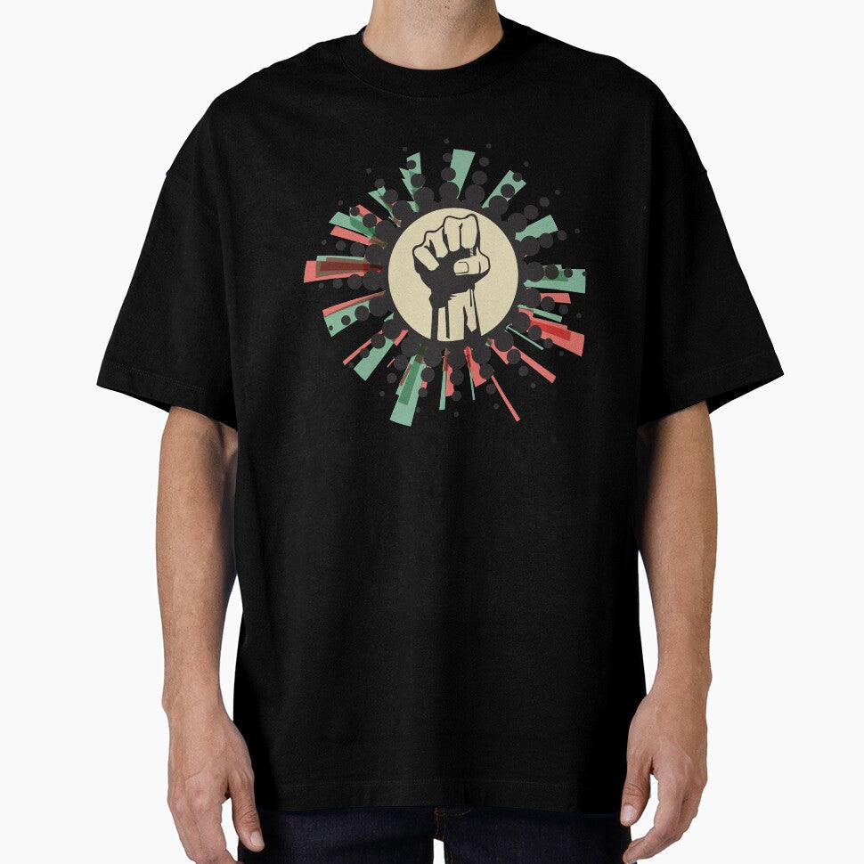 Black Lives Matter Fist Power Untamed Charismatic - Adult & Kids T-Shirts, Sweatshirts & Hoodies apparel design preview 1