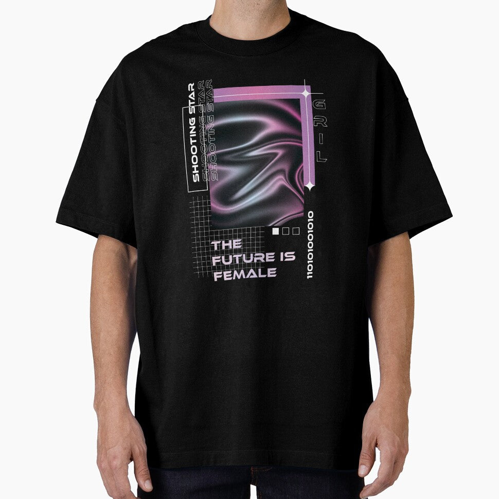 The future is female Streetwear by thereallama - Adult & Kids T-Shirts, Sweatshirts & Hoodies apparel design preview 1
